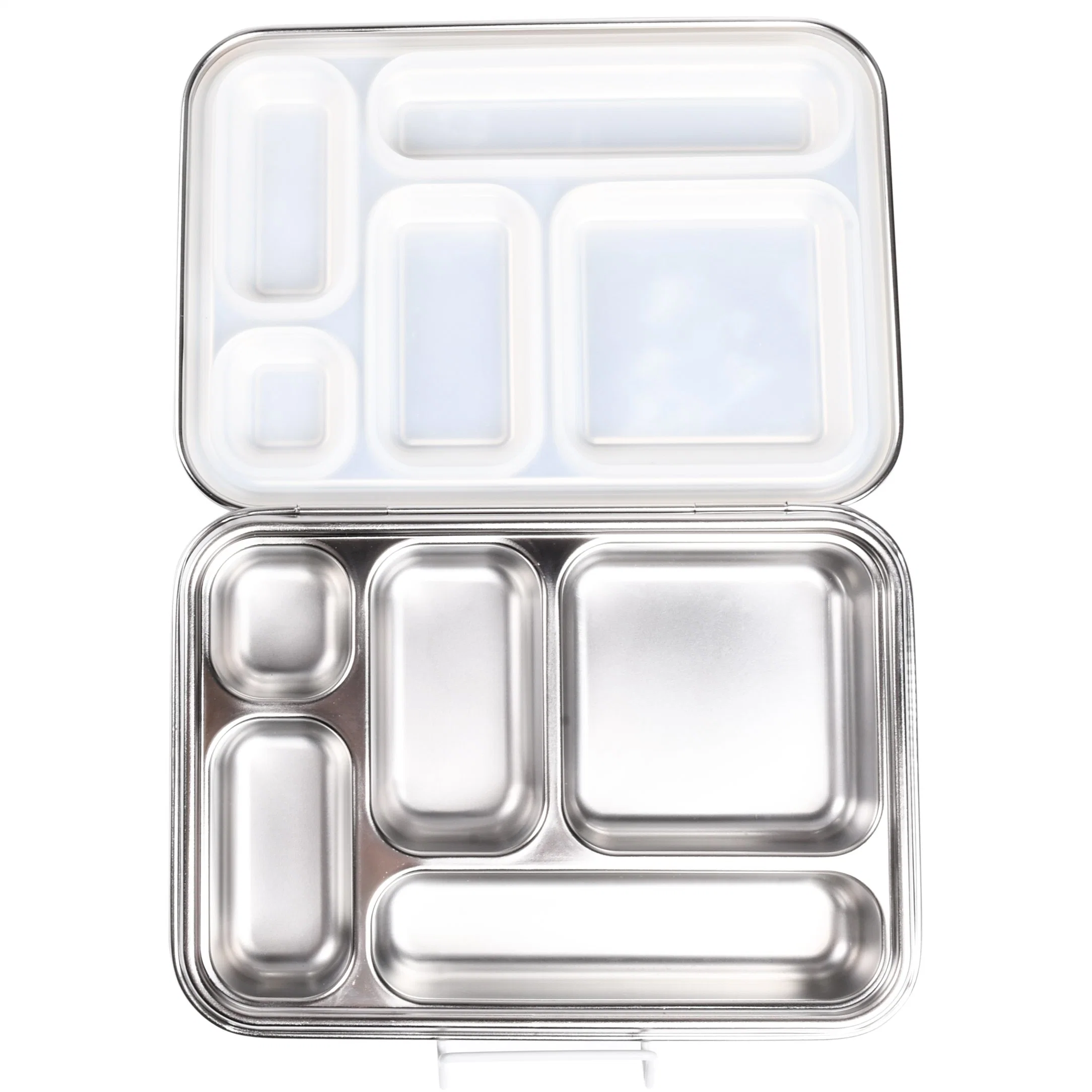 Caixa de almoço para escritório da escola infantil Aohea Food Storage Container Caixa de almoço de 5 compartimentos Bento lunch Box Dropshipping lunch Box Caixa de almoço estilo Fo