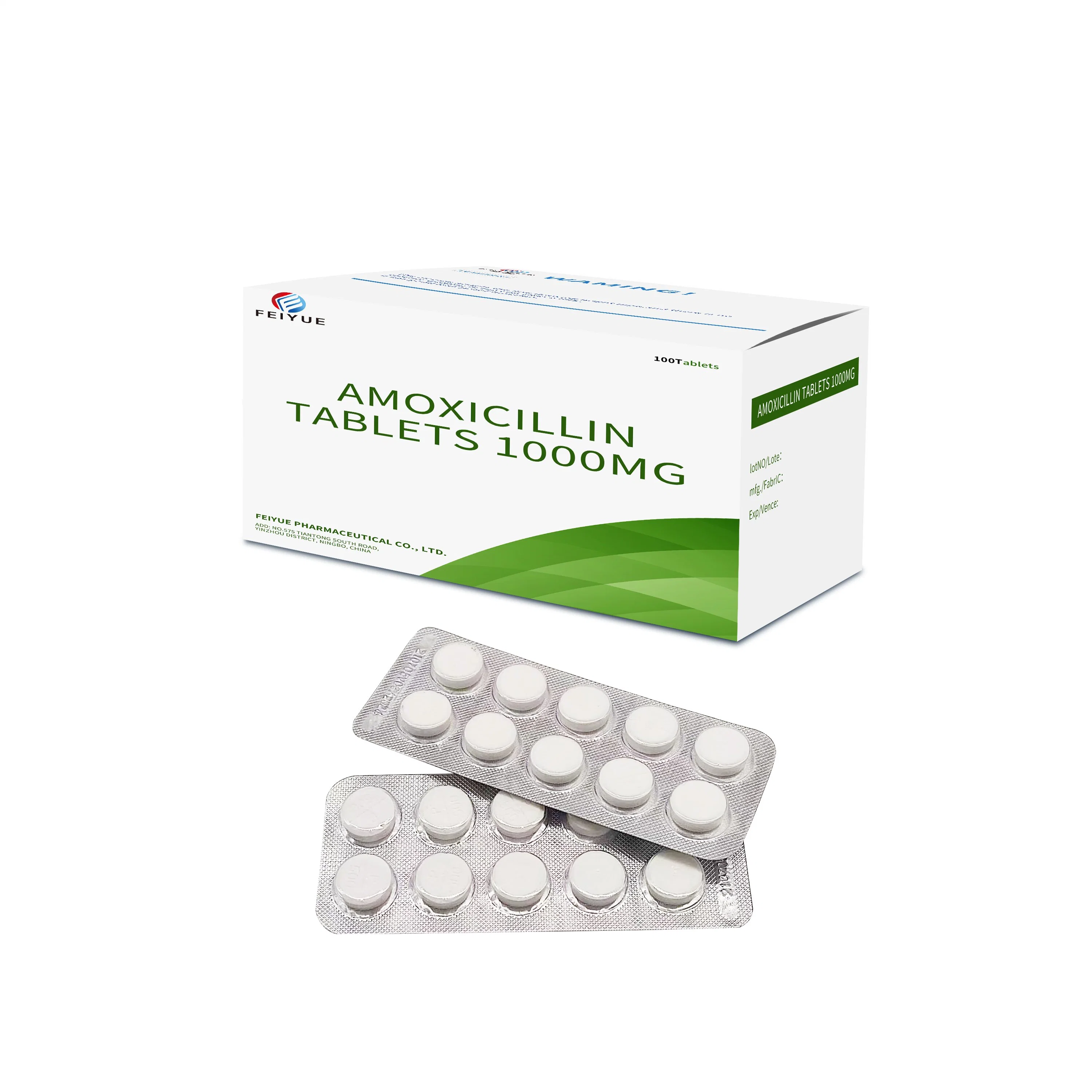 GMP China Ampicillin Tabletten Blasenentzündung Gonorrhoe Lungenentzündung