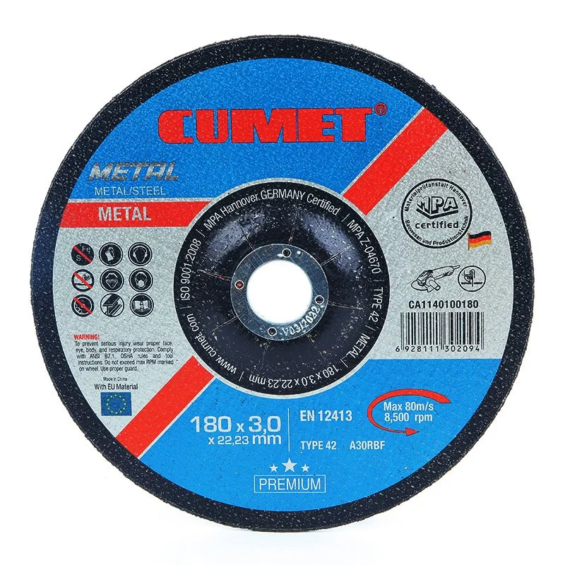 9"Cutting Wheel for Metal (230X3.0X22.2) Abrasive with MPa Certificates