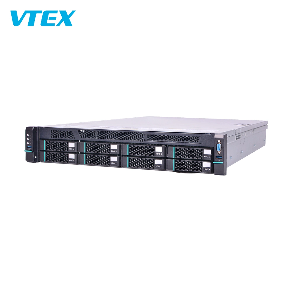 Cheap SATA Rack Server 2X16GB SSD Pr2710p Rack Server Case