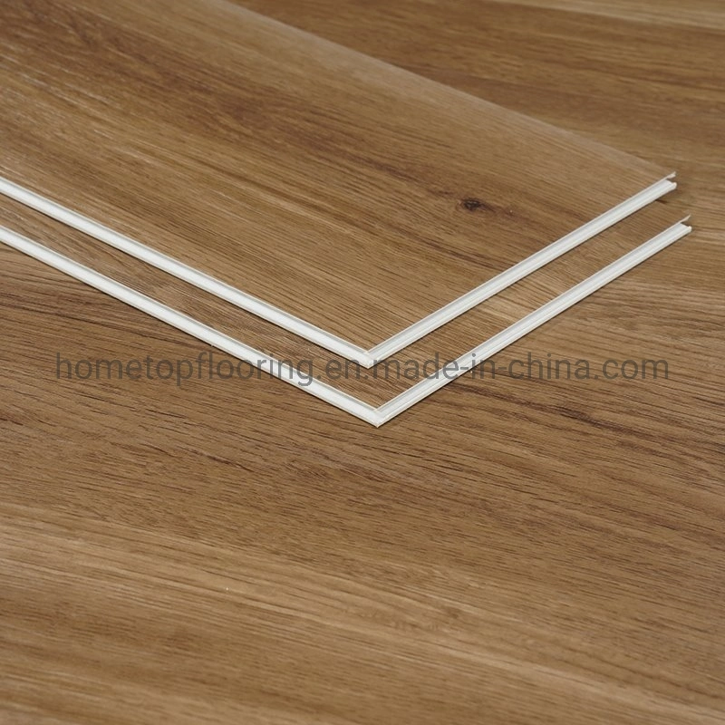 Hot Sale Vinyl Click Flooring Manufacturer 100% Waterproof Wood Grain Rigid Core Wooden Design Waterproof Click Spc PVC Plastic Vinyl Flooring