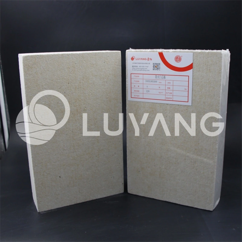 Luyangwool Fiber Board Thermal Insulation Fireproof 1100c Industrial Furnace Lining Back Lining Ecological Fiber Board