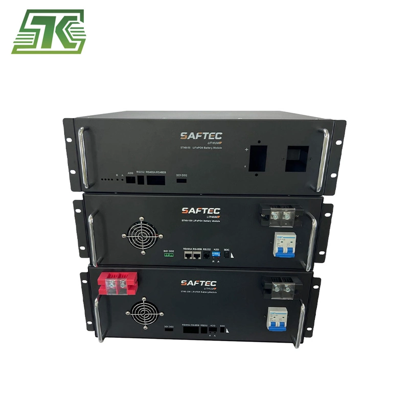 LiFePO4 51.2V 24ah Saftec OEM Marque Stockage d'énergie solaire Lithium UPS Système d'alimentation au lithium-ion LiFePO4 Batterie de secours en Afrique du Sud.