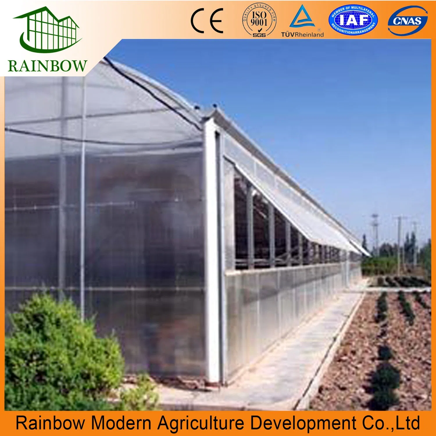 Strong Structure Ventilation System for Greenhouse