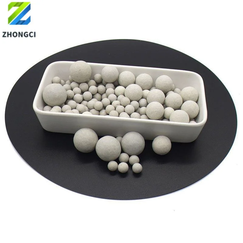 25mm Inert Ceramic Ball Support Media for Oil Refinery Catalyst