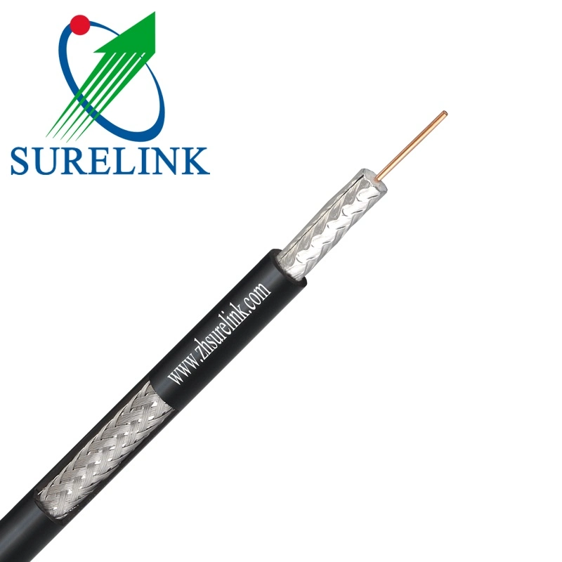 Surelink Manufacturer RG6 Coaxial Cable Coaxial RG6 Rg6u Satellite antenna Cable