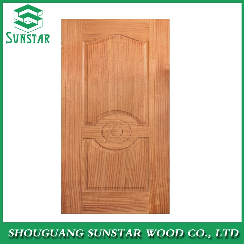 Design Wood Veneer Door HDF Painting Solid Wood Door