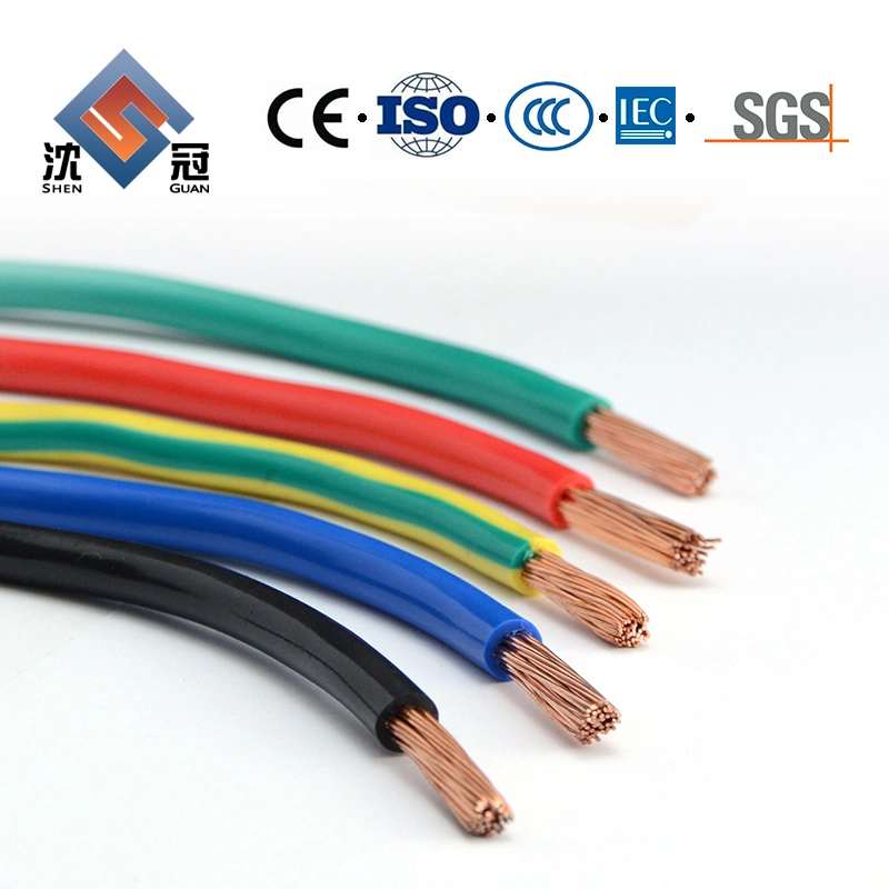 Shenguan Flexible Copper Conductor Rubber Sheathed 70mm2 Welding Cable Wire HDMI to DVI Audio Video Cable