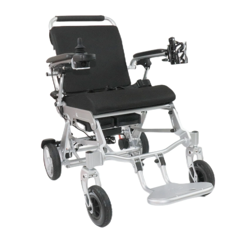 Lightweight Handicap Remote Control Folding Power Electric Wheelchair