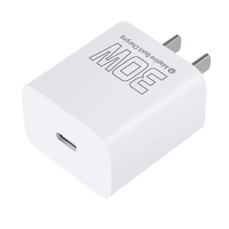 Pd 30W GaN Fast Phone Charger Type-C Wall Charger