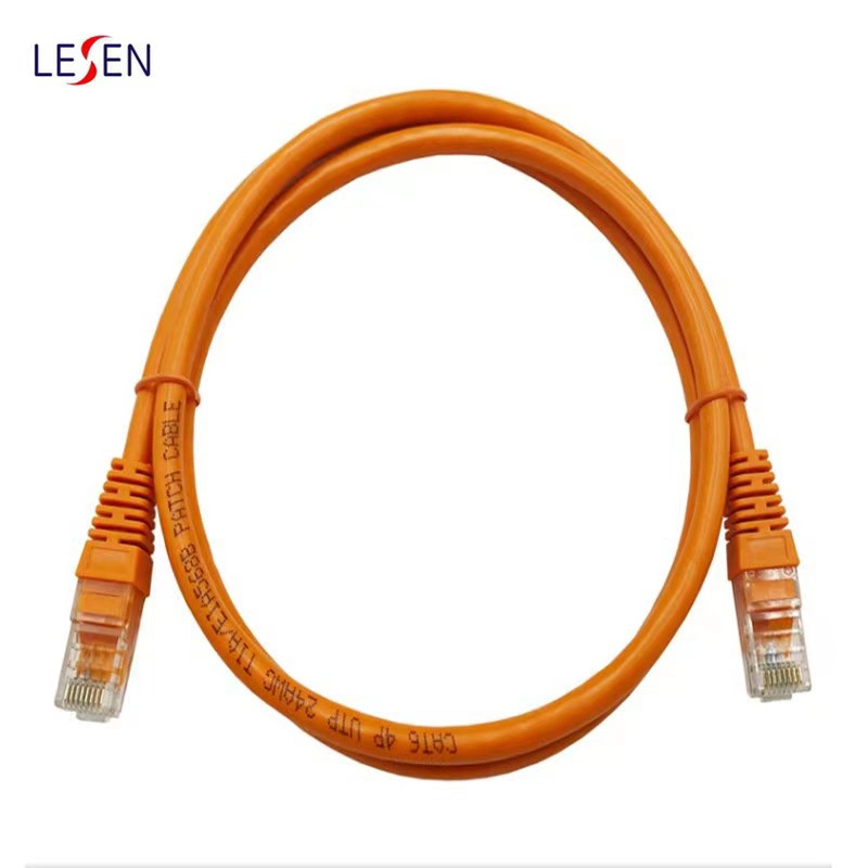 Câble réseau Ethernet RJ45 Patch Cord USB plat/rond Cat5e CAT6 Chine 3m Prix du câble Patch Cord