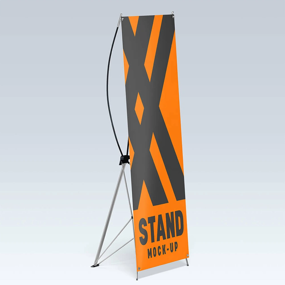 Impresión personalizada 80*200cm 90*200cm x Frame Stand Banner X Banner Banner PVC zl