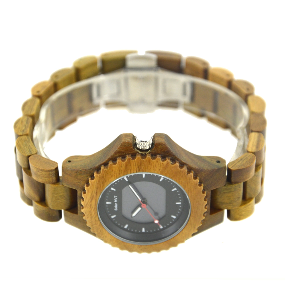 on Sales Timepiece OEM Wood Wristwatches Custom Watch with Private Label Quartz Relojes for Men Warch