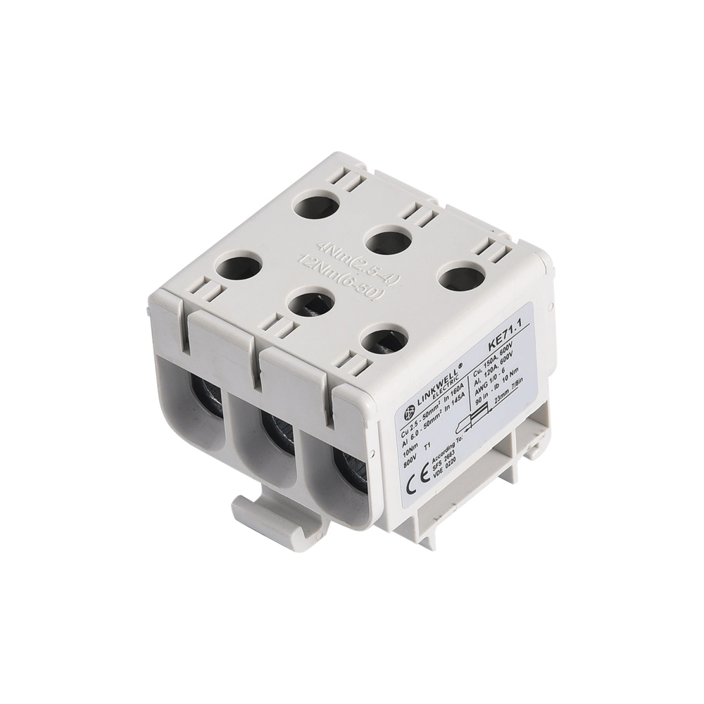 3 Bits 50mm2 Ke Universal Terminal for Al/Cu Conductors (KE71)