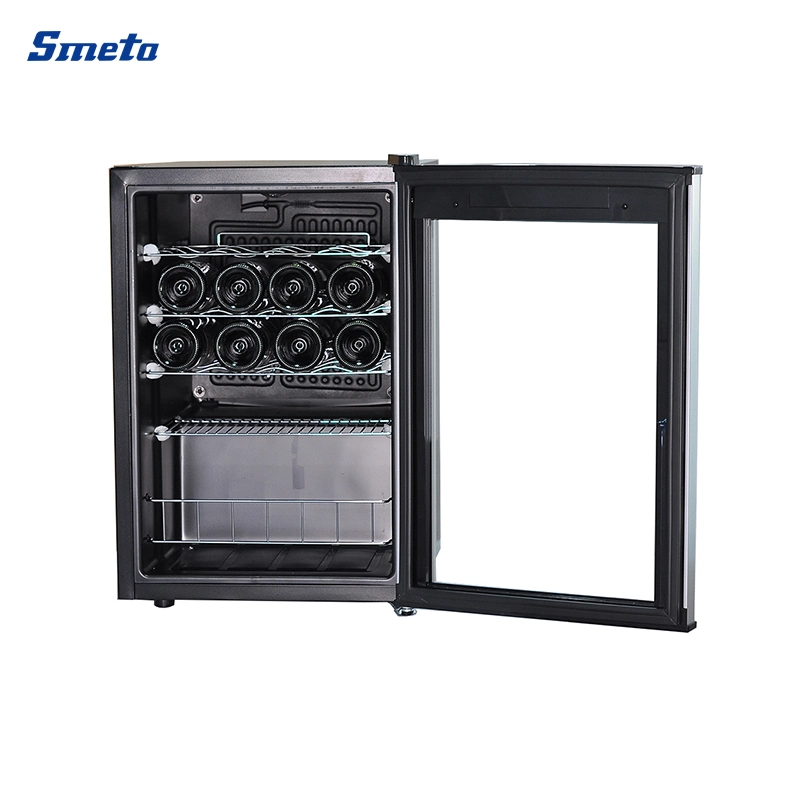 Smeta OEM Cheap Refrigerator Electric Compressor Fridge Wine Cooler with Lock