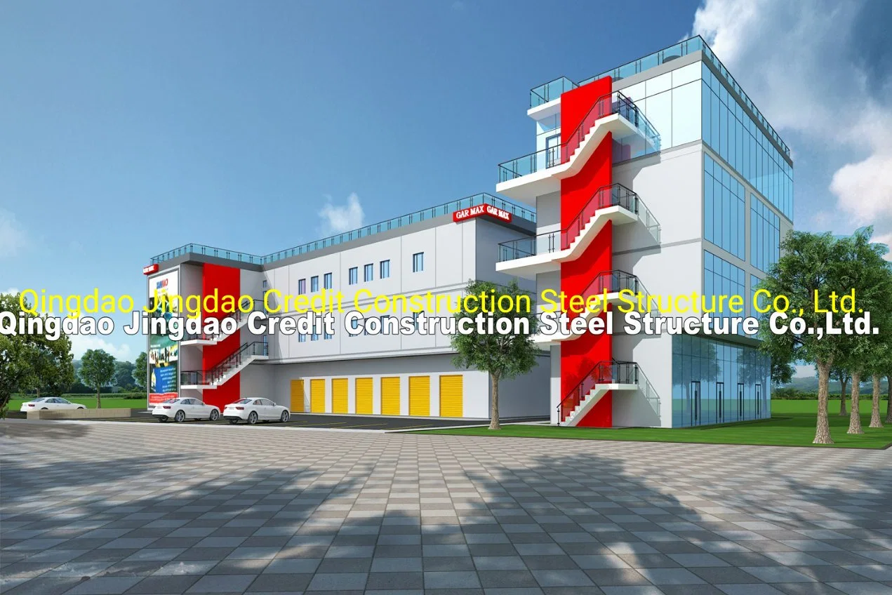 Large Span Safety High Rise Prefab Storage Steel Structure Frame Truss Fabrication Welding Fast Apartment Hotel Warehouse Workshop Building Construction