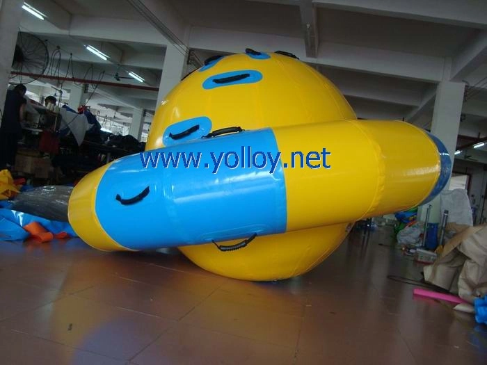 Inflatable Saturn Rocker as Water Park Toy