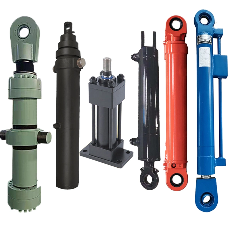 Hydraulic RAM Parts Aluminum Lift Freight Elevator Turning Bucket Civil Engineering Mobile Equipment Hydraulic Cylinder