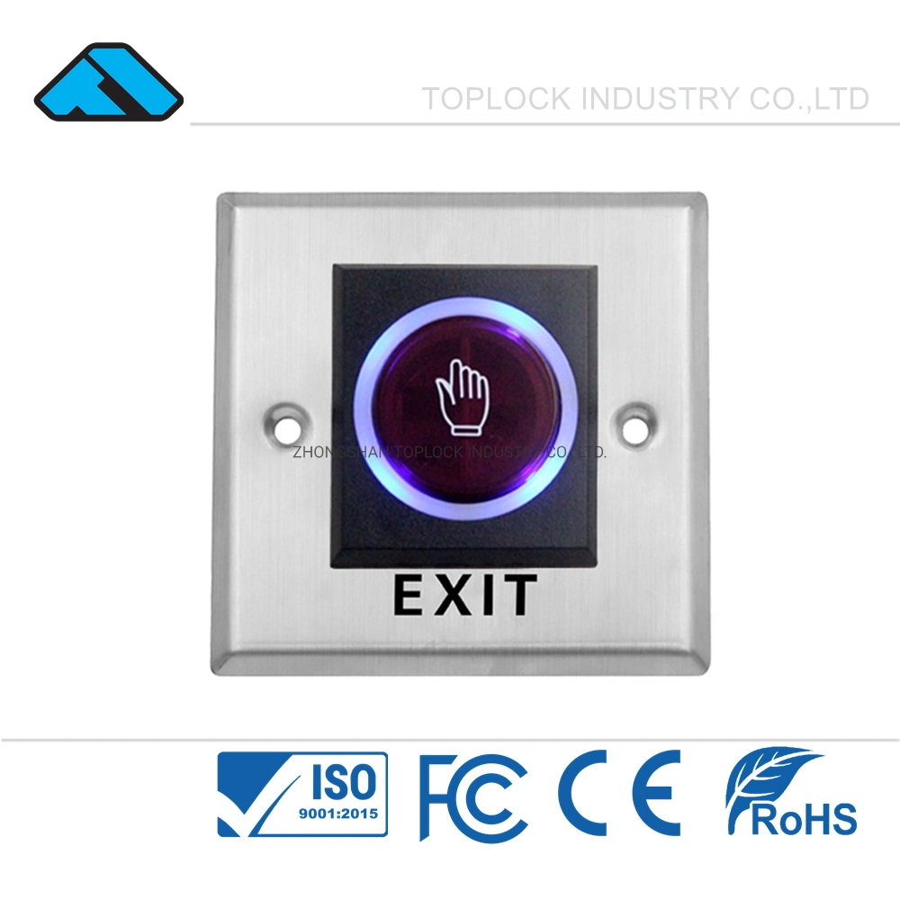 Electric Door Lock No Touch Exit IR Button