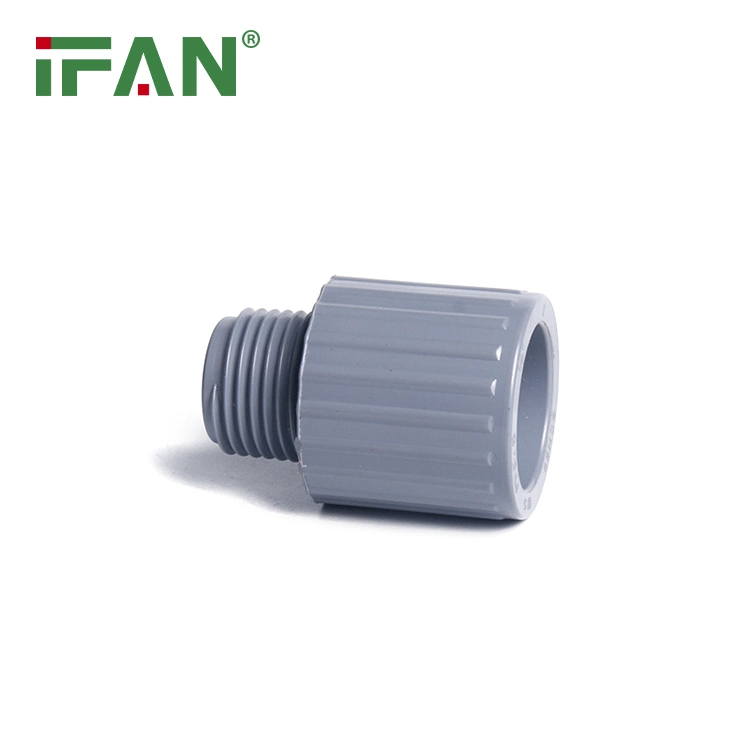 Ifan PVC/CPVC Pipe and Fittings CPVC Plastic Male Coupling Socket