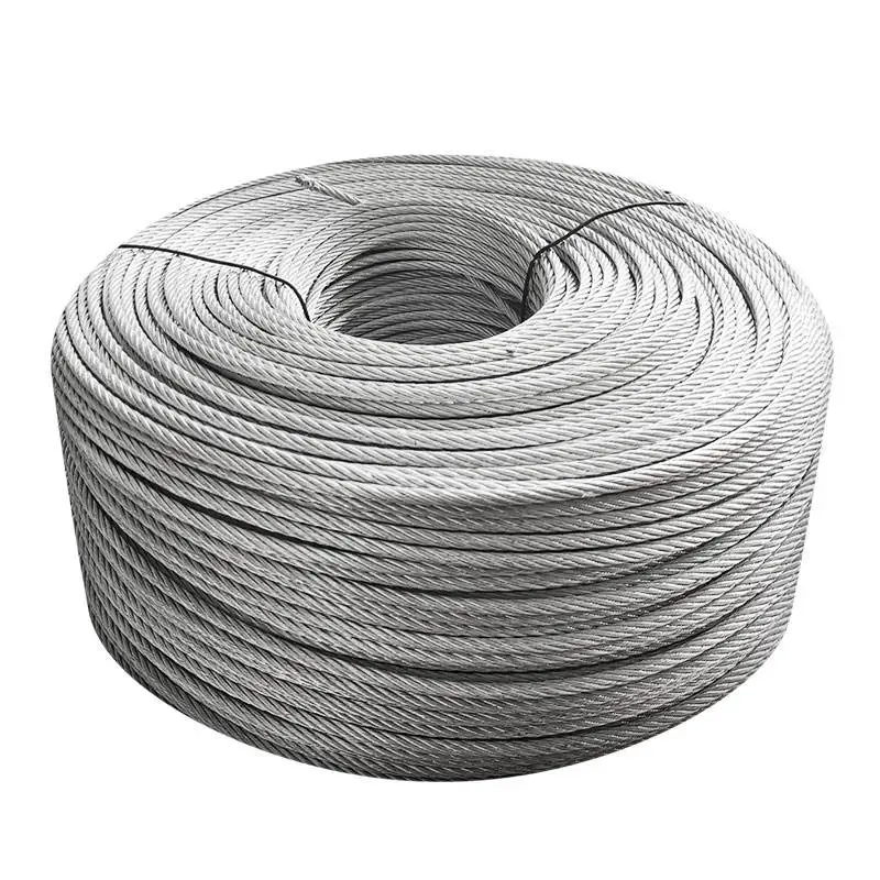 Steel Strand 6X19s FC/S Iiwrc/W FC, /W Iwrc Galvanized Wire Rope 40.0mm