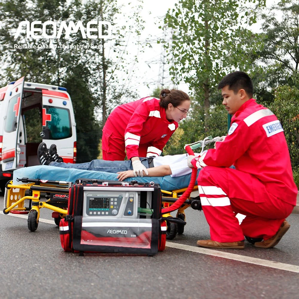 El transporte de emergencia Aeonmed Shangrilá 510s ventilador portátil con CE