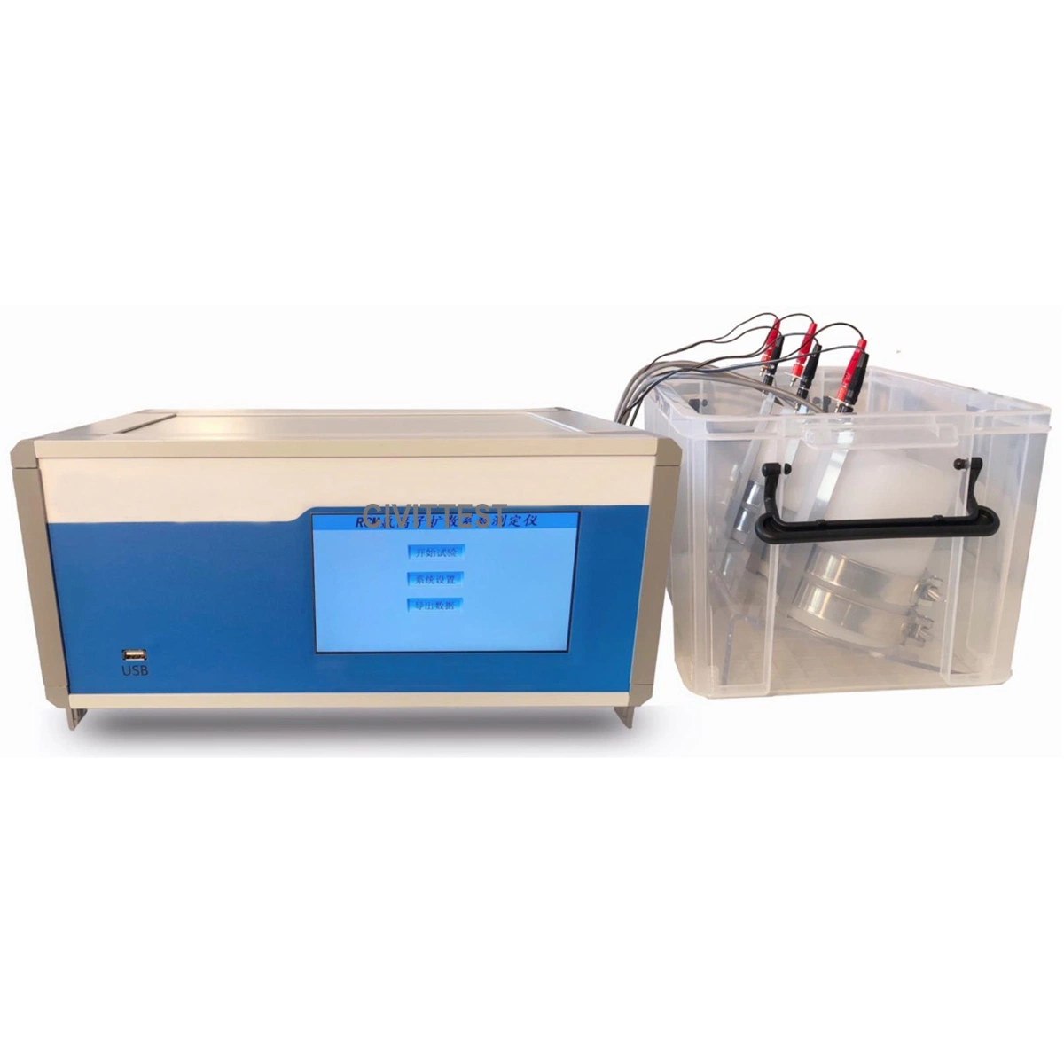 Lab Tester Concrete Rapid Testing Chloride Ion Migration Permeability Test Detector