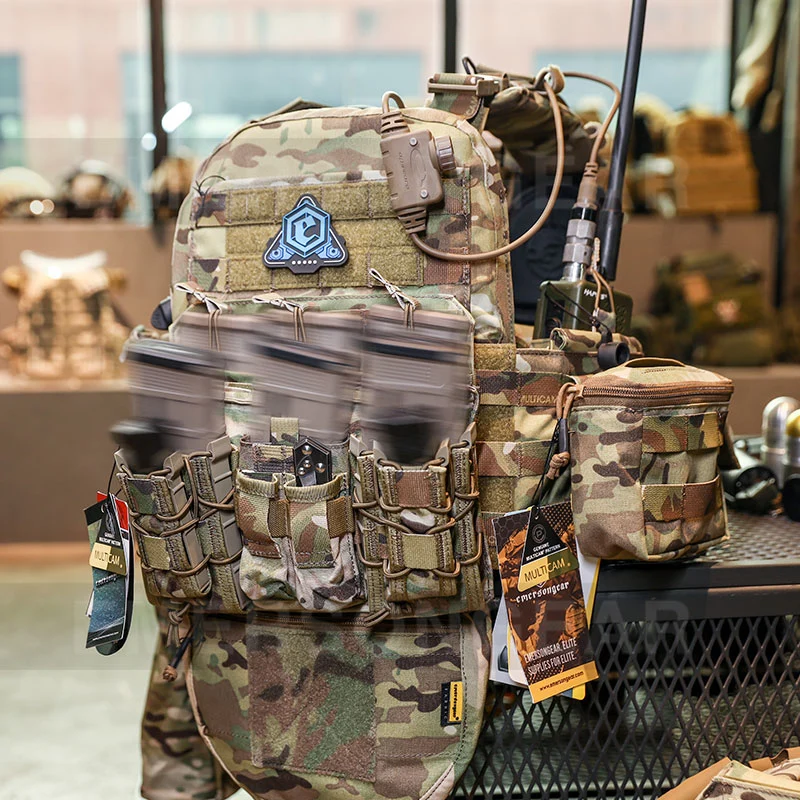 EmersonGear военное снаряжение Полиция 500d Кордура нейлон тактический боевой Жилет для носка с жилетной плитой и с CPC-стилем