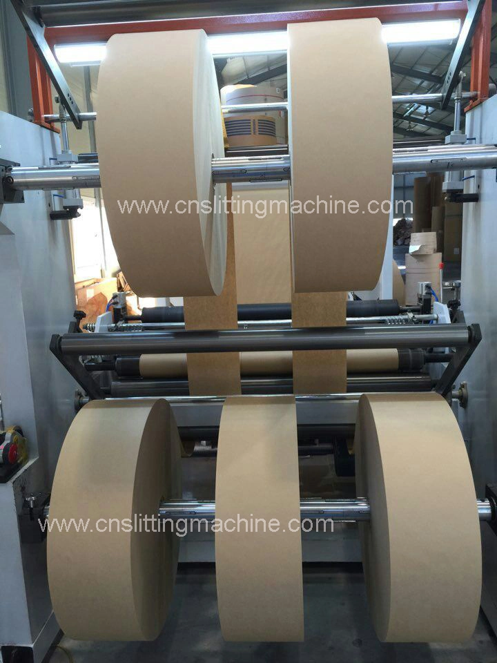 Slitting Rewinding Machine for Paper Bag Handle Making Cup Bottom Paper Making