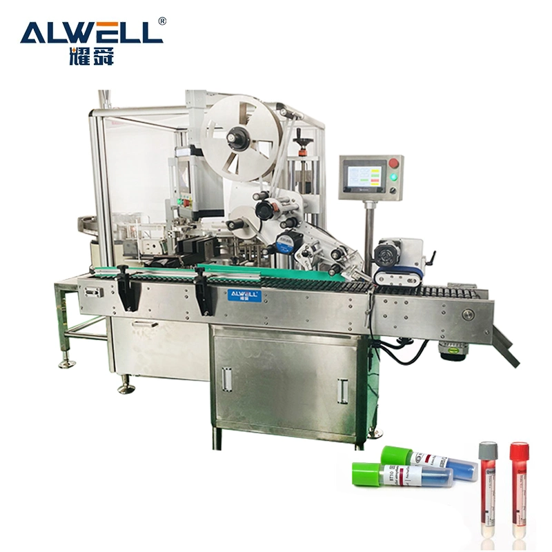 Automatic Nucleic Acid Testing Tube Filling Screw Capping Jar Filling Machine Hepatitis Tube Test Label Machine