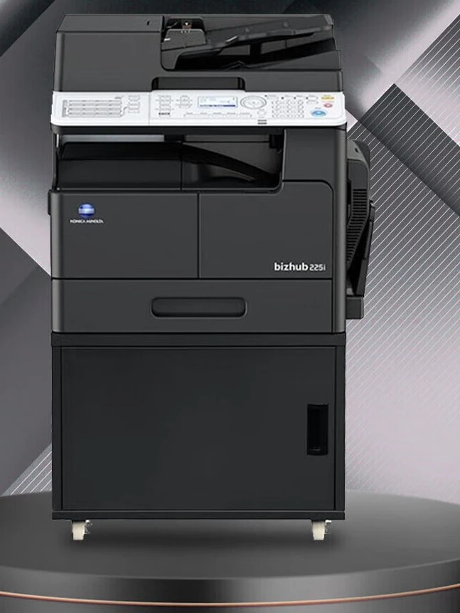 Konica Bizhub 225I A3 A4 Drucker Schwarzweiß-Laser-Fotokopierer Büro Verwenden