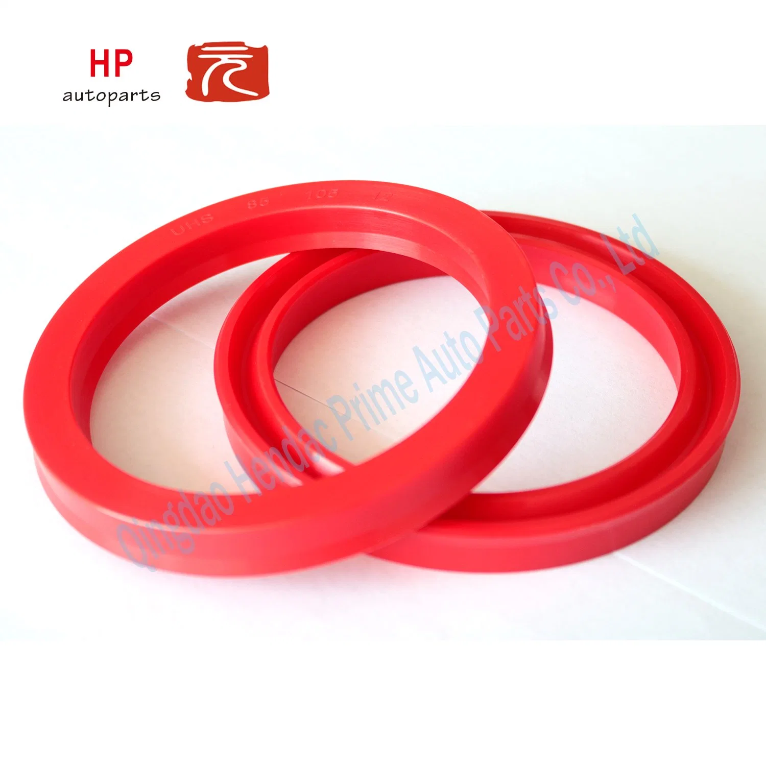 Hydraulic Cylinder Red PU Material Un Uhs Seal