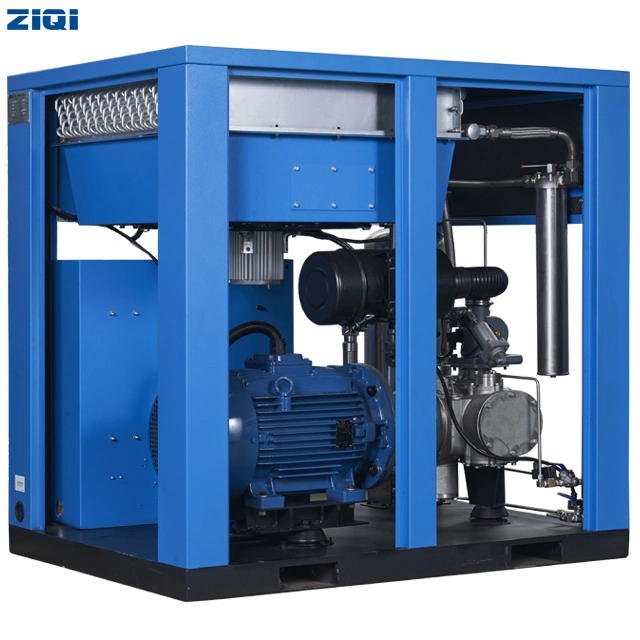 Oil Free Best Design Motor 22kw No Pollution Small Vibration AC Power Electric Type Screw Air Compressor for Sale Equipment