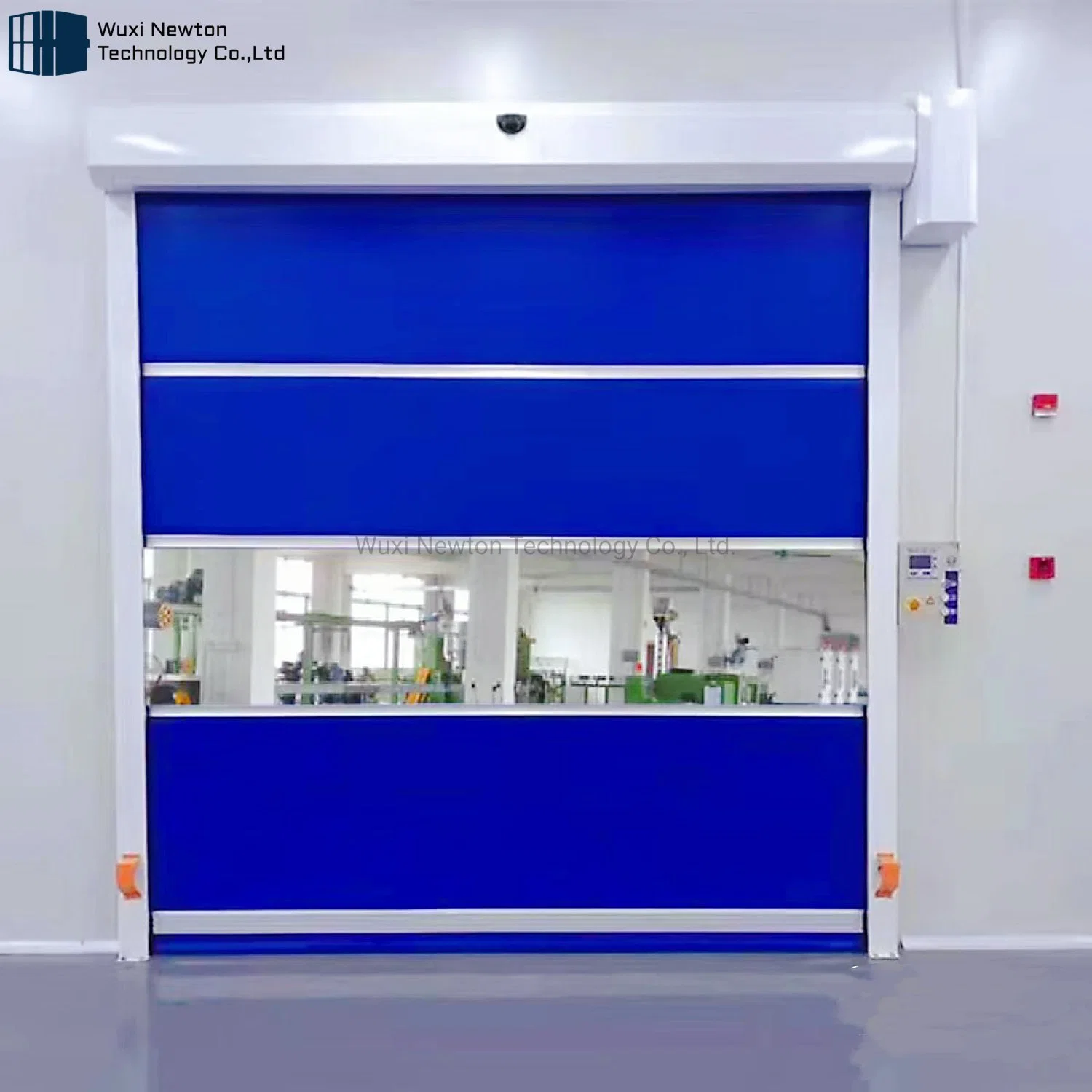 Electric Roller Shutter Outdoor Rapid Plastic High Speed Rolling PVC Doors