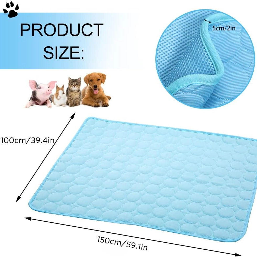 Pet Cooling Products Home & Car Cooling Gel Ice Pad Pet Crate Pads Summer Cooling