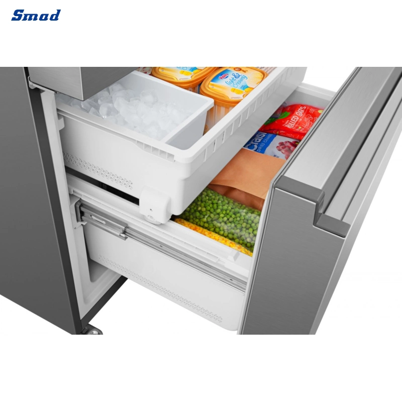 26.6 Cu. FT Home Refrigerator & Freezer with Water Ice Maker