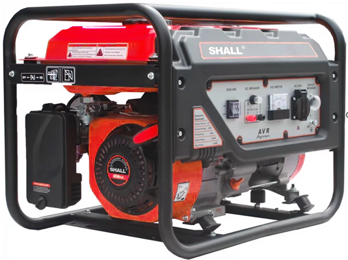 Wholesale/Supplier 5kw 8kw Gas Silent Generator 4-Stroke Electric Recoil Start Petrol Generator Home Use Small