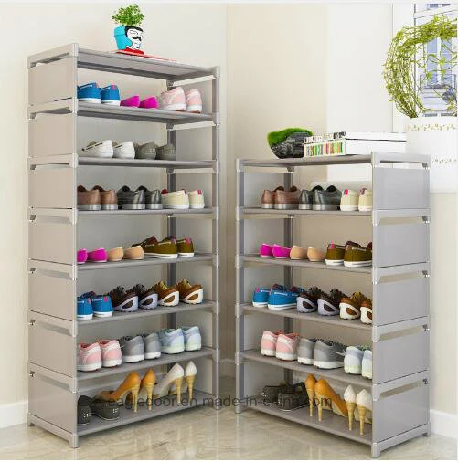 Schuh Schrank Schuhe Regale Lagerung große Kapazität Home Möbel DIY Einfaches tragbares Schuhgestell (FS-06B)