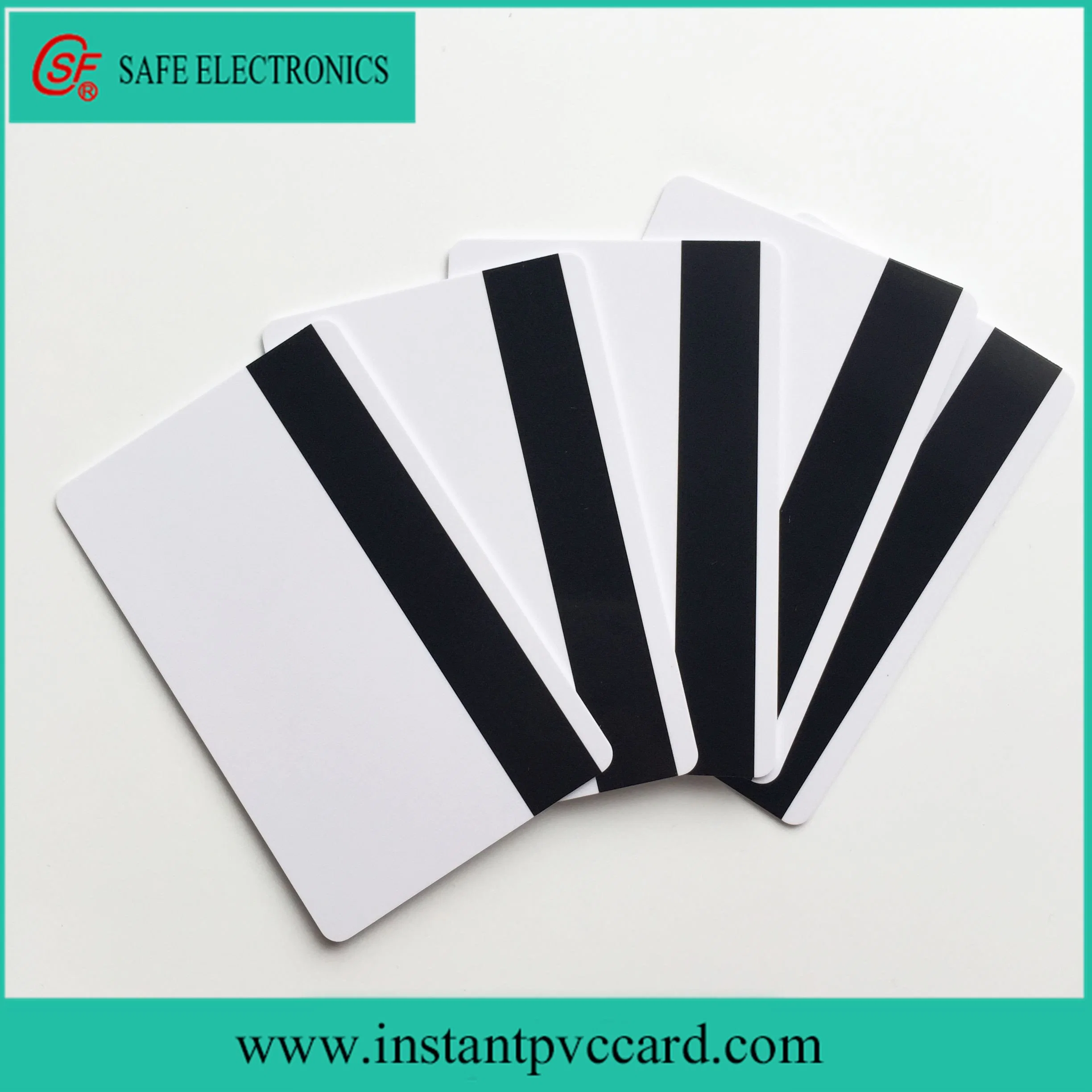 Double Sides Printable Instant Magnetic Stripe PVC Card