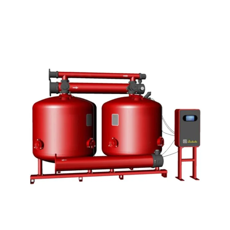 Industrial Cooling Tower Backwash Quartz Sand Filter for Water Treatment