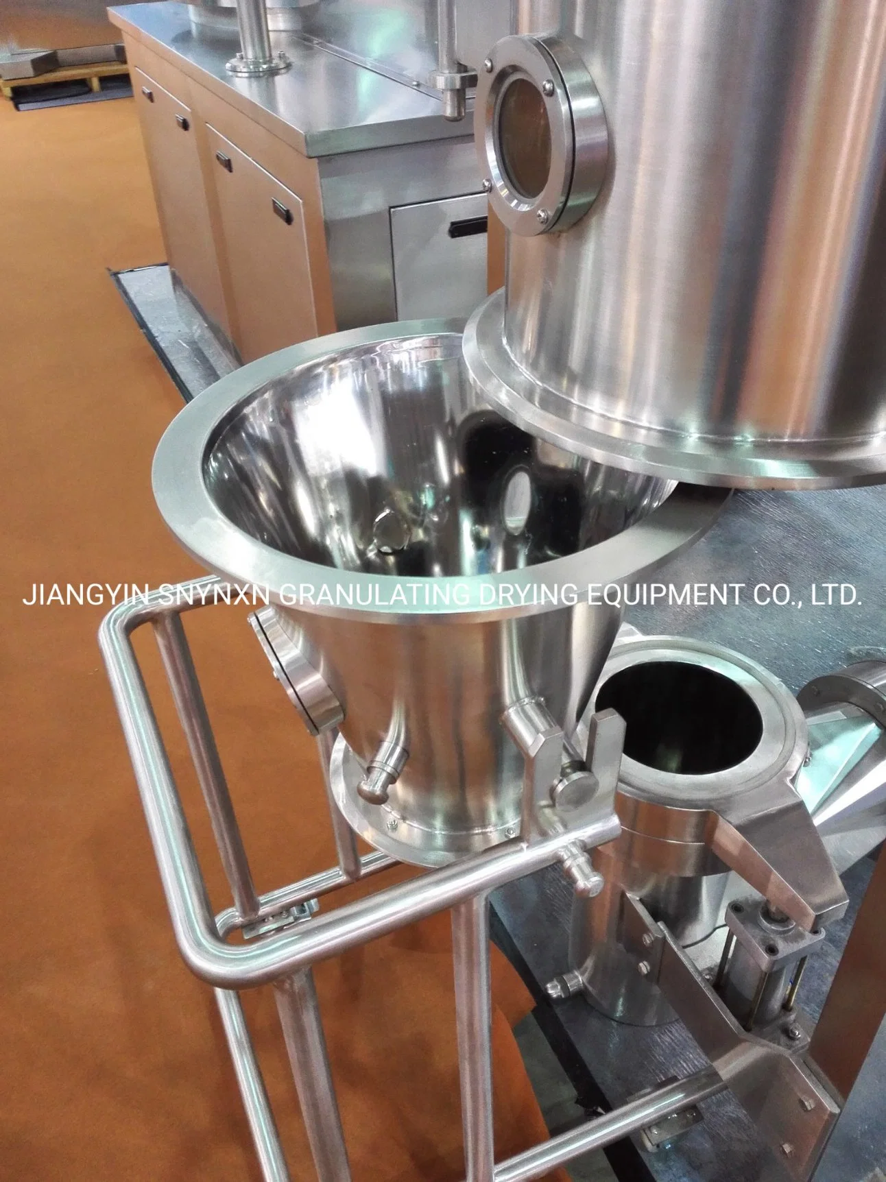 Fg Model Small Pharmaceutical Lab Use Mini Fluidized Bed Drying Granulator Fluid Bed Dryer