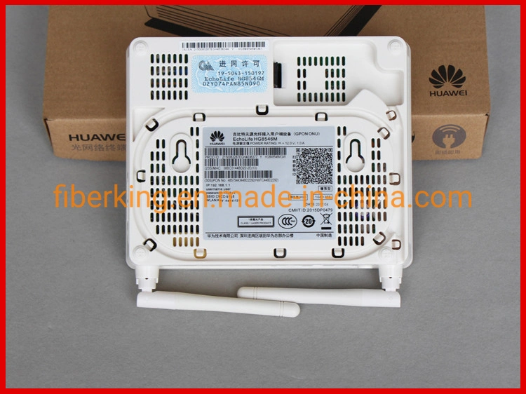 A Huawei ONU HG8546m Ont FTTH Council Firmware em inglês