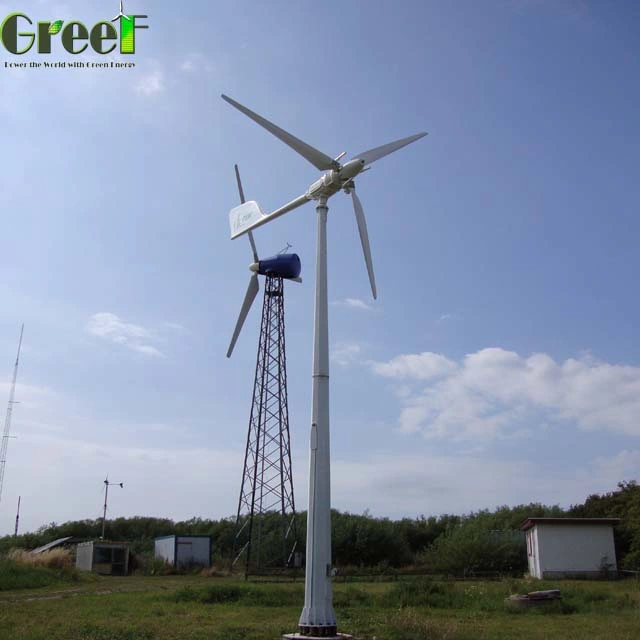 5kw Low Wind Speed Easy Installtion off-Grid Wind Turbine for Home Use