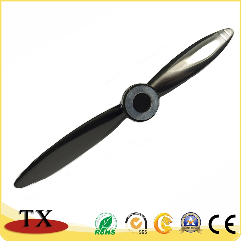 Pistole Beschichtung Schwarz Metall Propeller Letter Opener