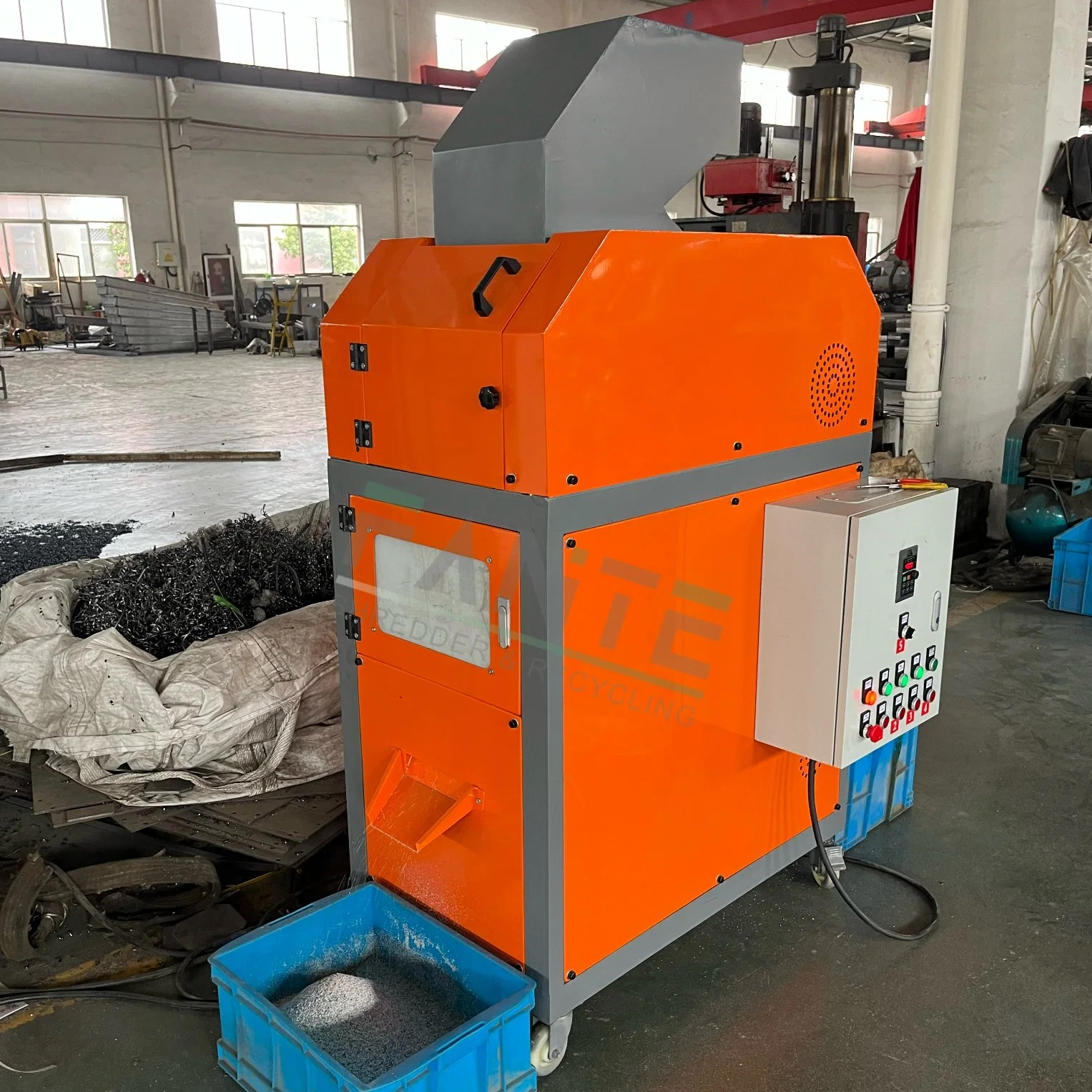 High Efficient Dry Type Copper Wire Recycling Machine 20kg/H House Hold Metal Wire Granulator