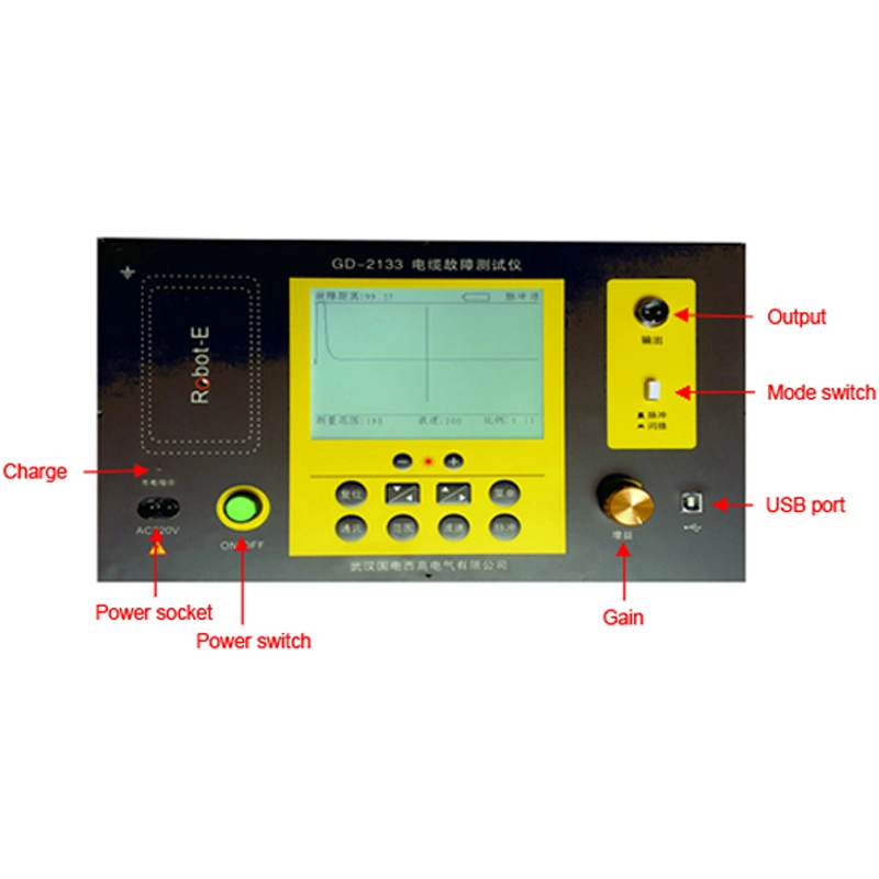 HV Cable Grounding Impedance Detection High Impedance Flashover Tester