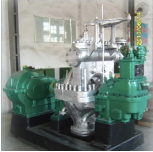 750kw-1500kw Single Layer Back Pressure Steam Turbine