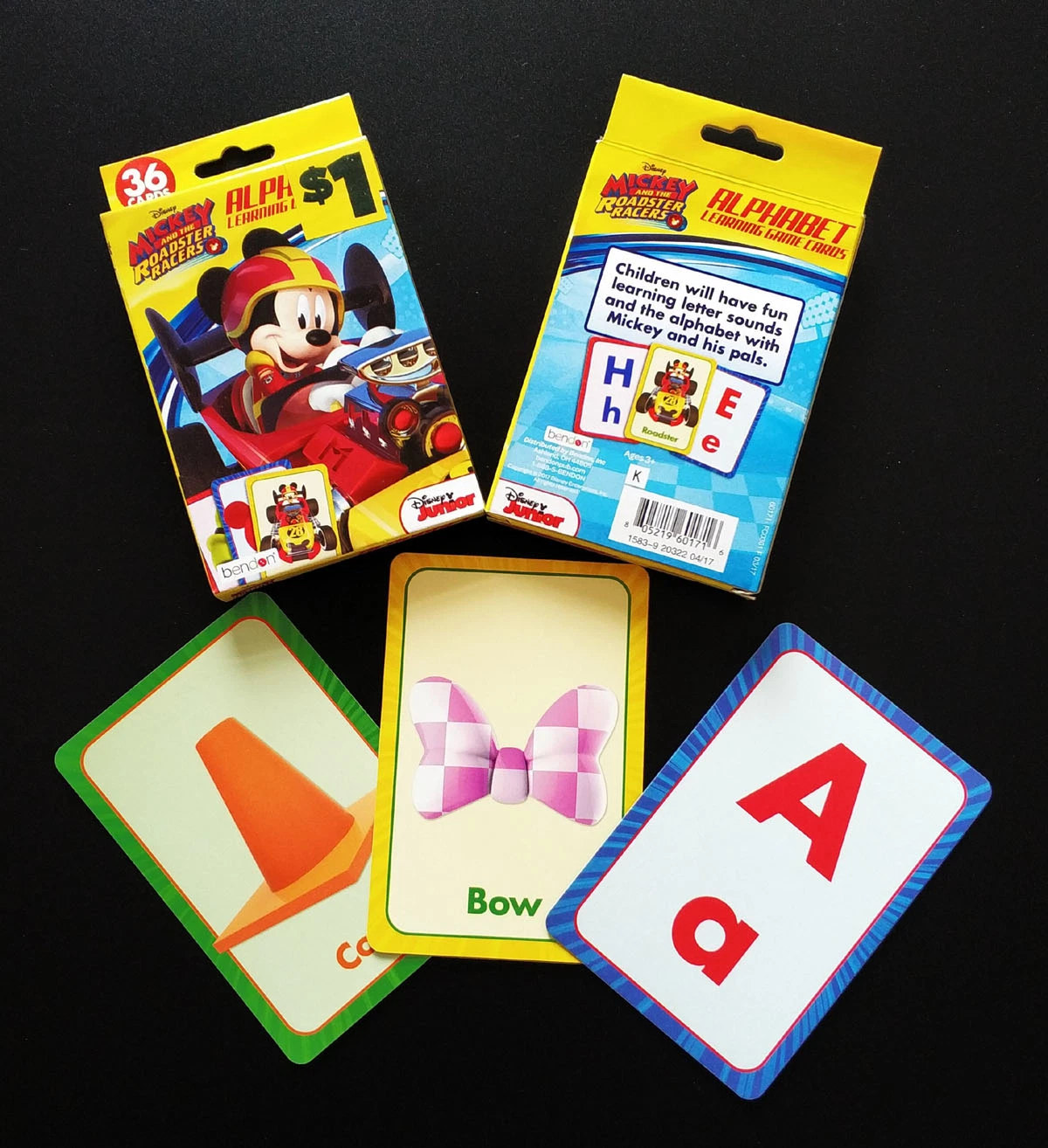 Customized Children Alphabet Flash Learning Cards