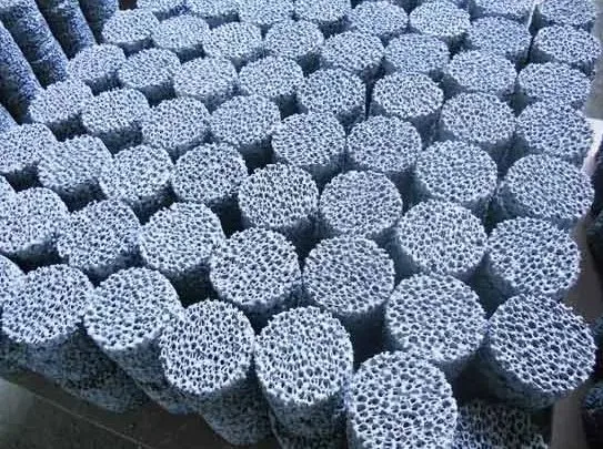 Sic Ceramic Foam Honeycomb Filter