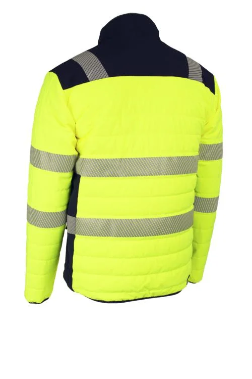 Suave de nueva construcción de la industria ligera de ropa de trabajo Ropa de trabajo reflectante de alta visibilidad Chaleco de seguridad